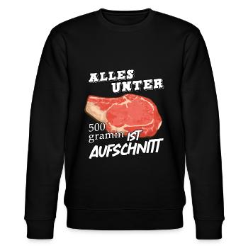 Fleisch - Stanley/Stella Unisex Bio-Sweatshirt CHANGER  - Schwarz - Vorne - Nik (191cm) & Marisol (170cm)