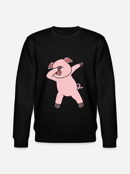 Dabing pig - Stanley/Stella CHANGER Unisex Organic Sweatshirt - black