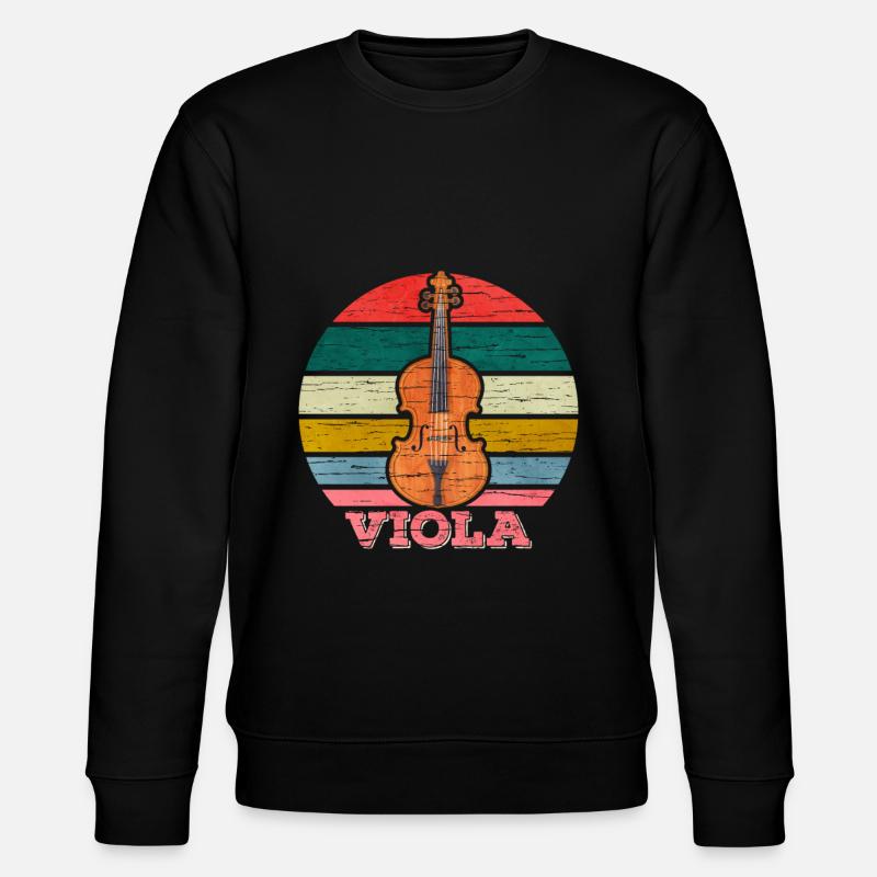 Viola - Stanley/Stella CHANGER Unisex Organic Sweatshirt - black