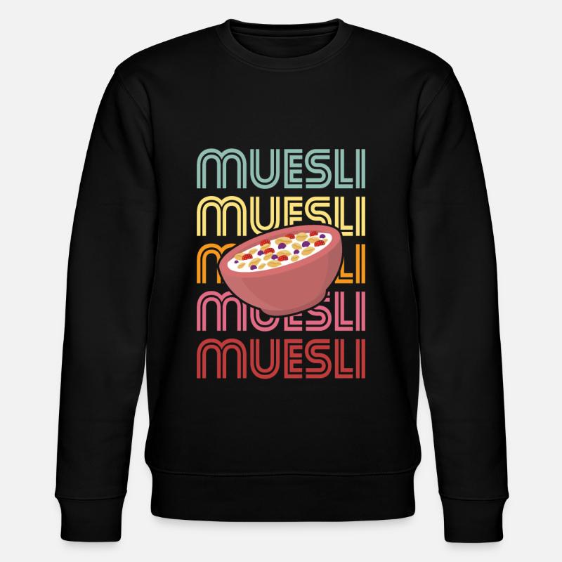 Muesli - Sweat bio CHANGER Stanley/Stella Unisexe - noir