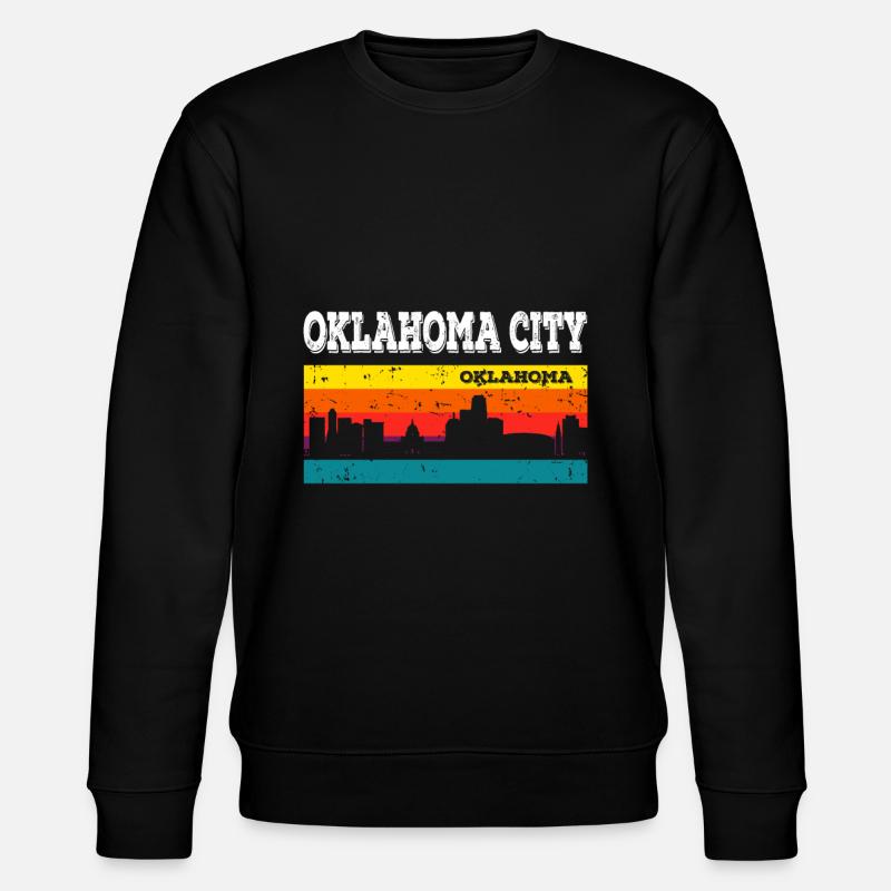 Oklahoma City - Stanley/Stella Unisex Bio-Sweatshirt CHANGER  - Schwarz
