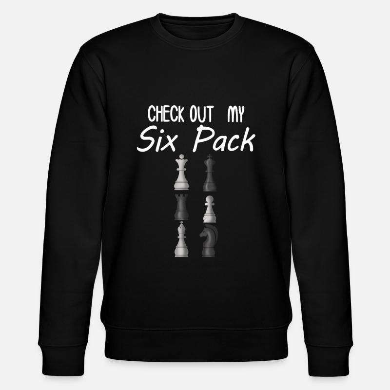 Schach - Stanley/Stella Unisex Bio-Sweatshirt CHANGER  - Schwarz