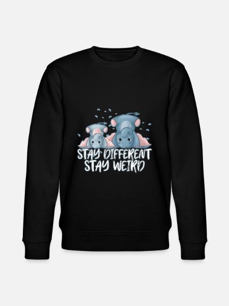 Elephant - Stanley/Stella CHANGER Unisex Organic Sweatshirt - black