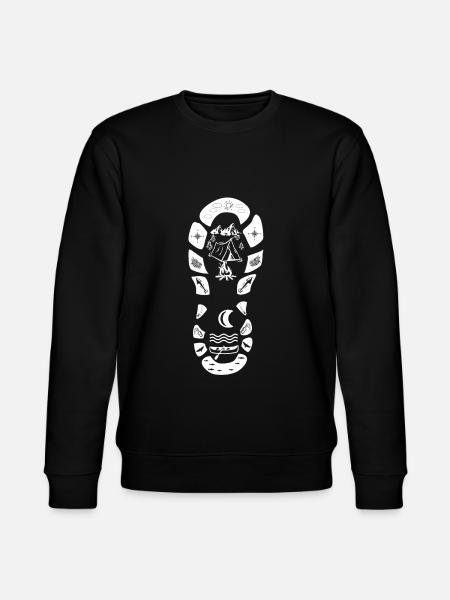 Camping - Stanley/Stella CHANGER Unisex Organic Sweatshirt - black