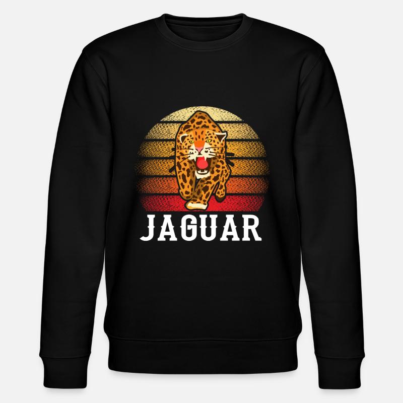 Jaguar - Stanley/Stella Unisex Bio-Sweatshirt CHANGER  - Schwarz