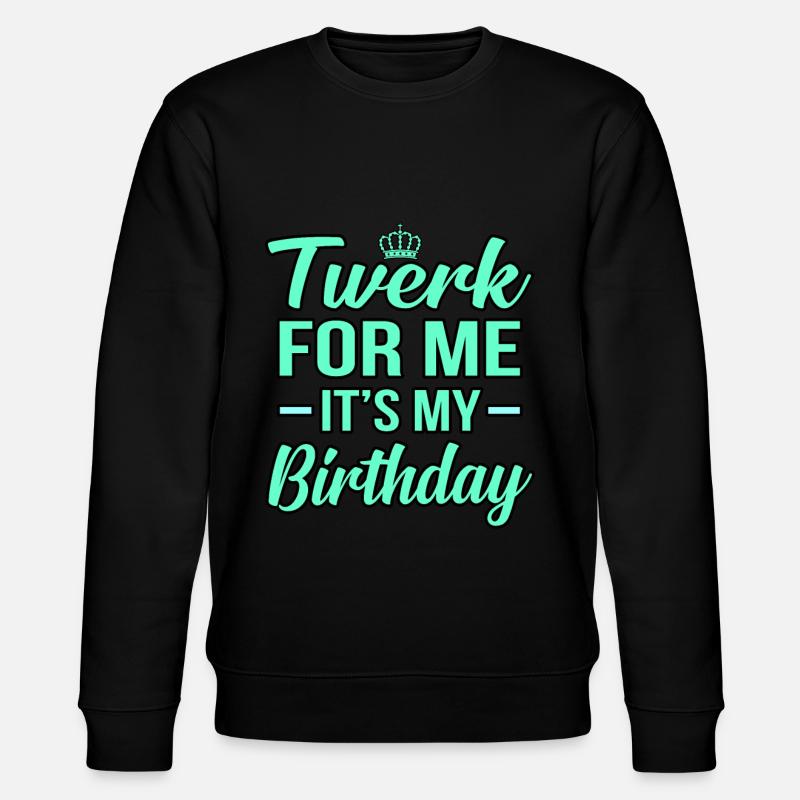 Twerken - Stanley/Stella Unisex Bio-Sweatshirt CHANGER  - Schwarz
