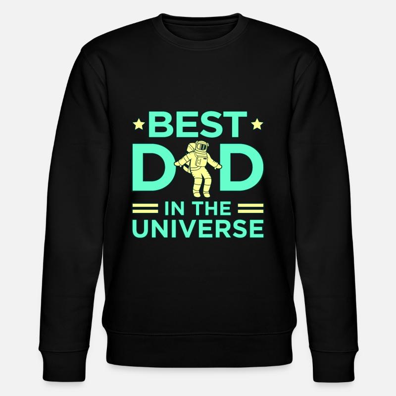 Space - Stanley/Stella CHANGER Unisex Organic Sweatshirt - black