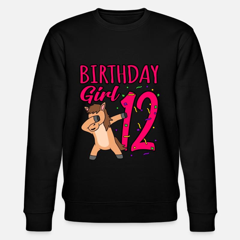 12e anniversaire - Sweat bio CHANGER Stanley/Stella Unisexe - noir