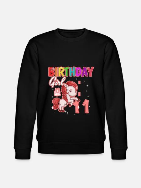 Birthday 11 - Stanley/Stella CHANGER Unisex Organic Sweatshirt - black