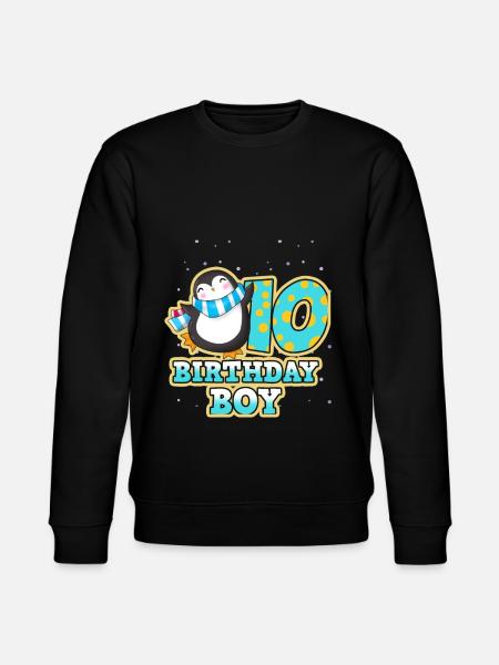 Birthday 10 - Stanley/Stella CHANGER Unisex Organic Sweatshirt - black