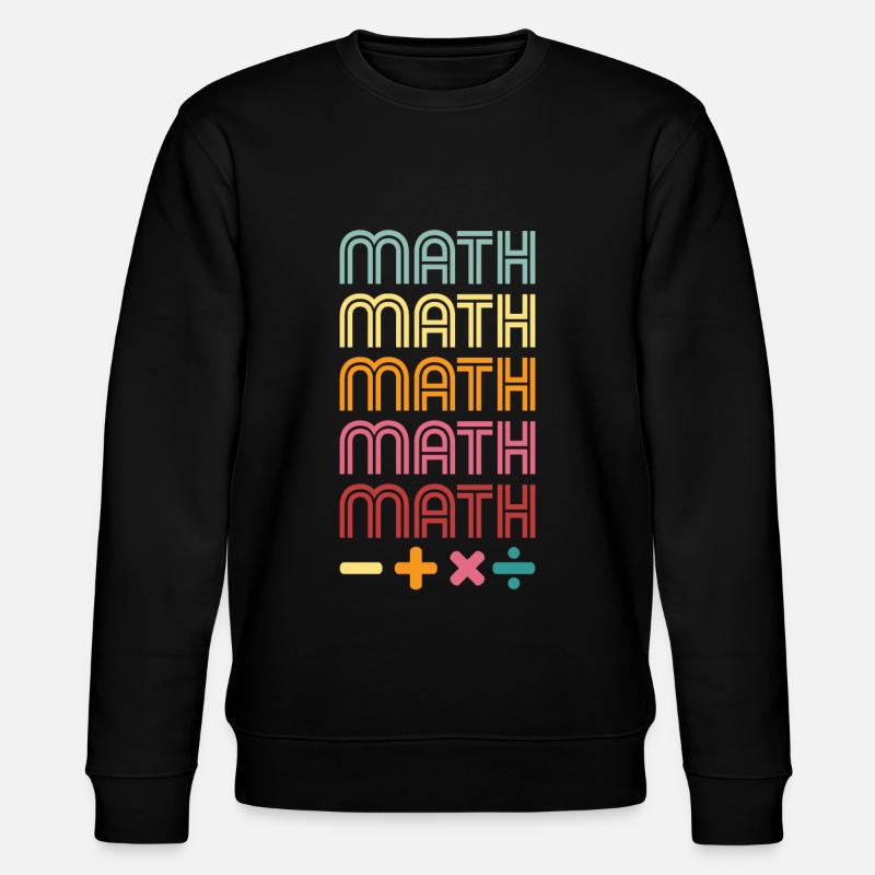 Mathematik - Stanley/Stella Unisex Bio-Sweatshirt CHANGER  - Schwarz
