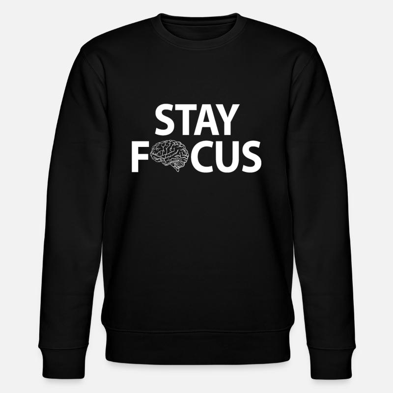 Focus Brain Gift - Sweat bio CHANGER Stanley/Stella Unisexe - noir