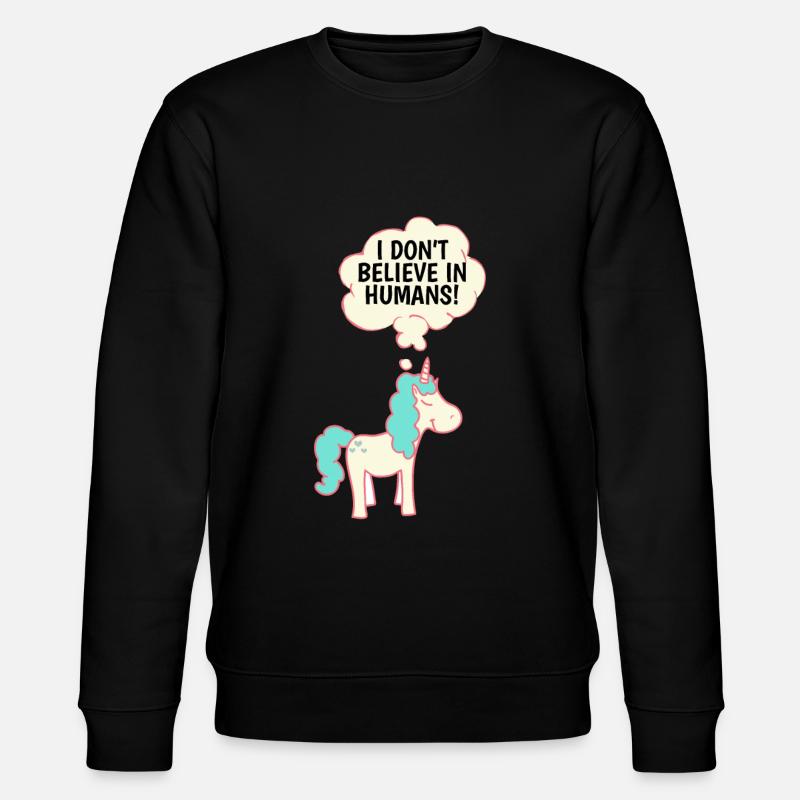 Licorne - Sweat bio CHANGER Stanley/Stella Unisexe - noir