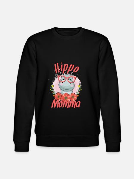 Hippo Mama - Sweat bio CHANGER Stanley/Stella Unisexe - noir