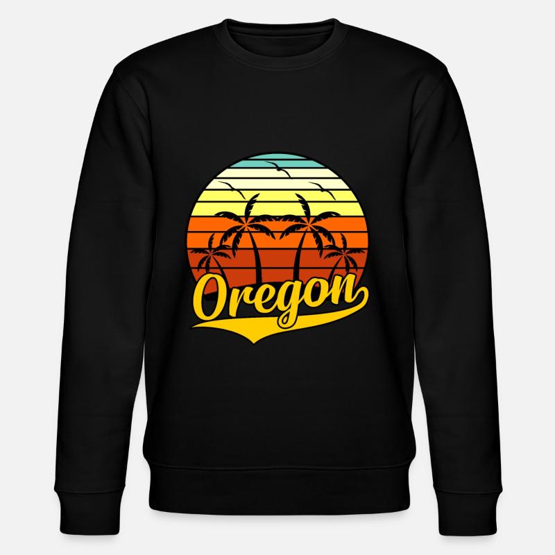 Oregon live gift - Stanley/Stella CHANGER Unisex Organic Sweatshirt - black