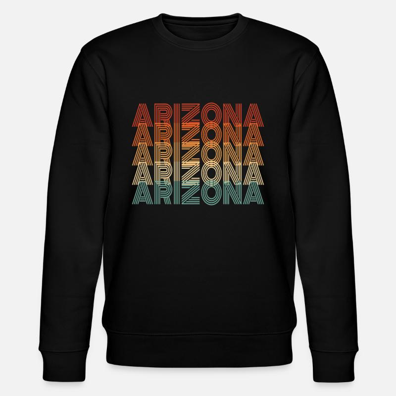 Arizona at home dear gift - Stanley/Stella CHANGER Unisex Organic Sweatshirt - black