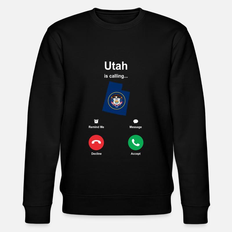 Utah - Sweat bio CHANGER Stanley/Stella Unisexe - noir