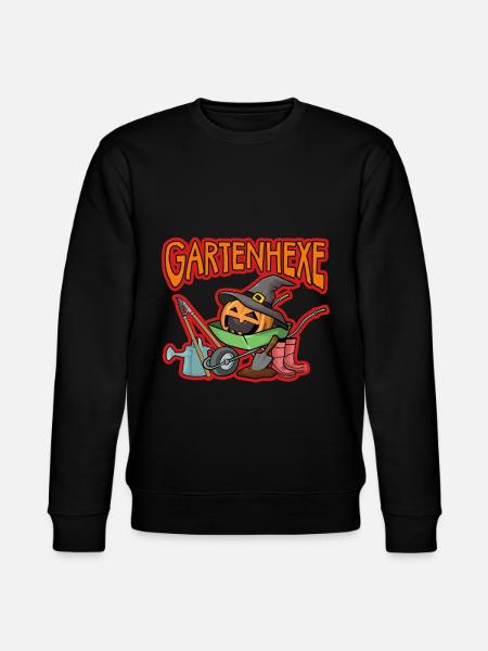 Gartenhexe Halloween Garten - Stanley/Stella Unisex Bio-Sweatshirt CHANGER  - Schwarz
