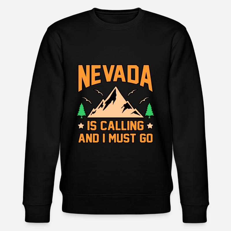 Voyage nevada cadeau - Sweat bio CHANGER Stanley/Stella Unisexe - noir