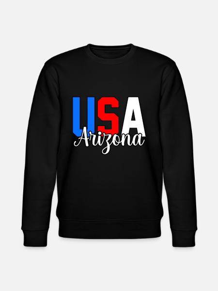 Arizona Usa gift - Stanley/Stella CHANGER Unisex Organic Sweatshirt - black