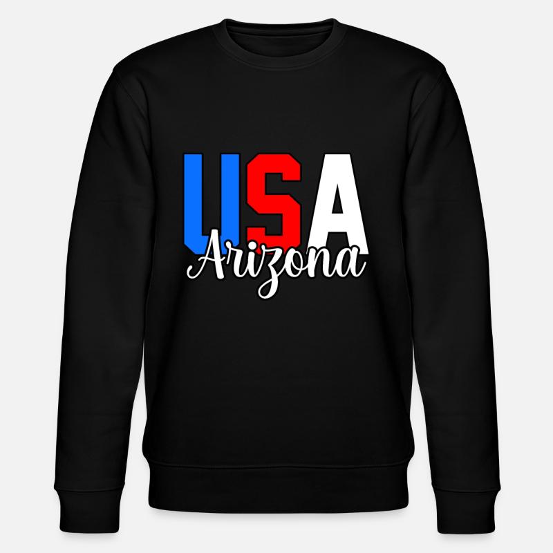 Cadeau Arizona Usa - Sweat bio CHANGER Stanley/Stella Unisexe - noir