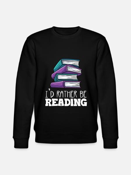 Lesen - Stanley/Stella Unisex Bio-Sweatshirt CHANGER - Schwarz