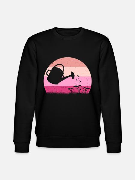 Jardin Rétro - Sweat bio CHANGER Stanley/Stella Unisexe - noir