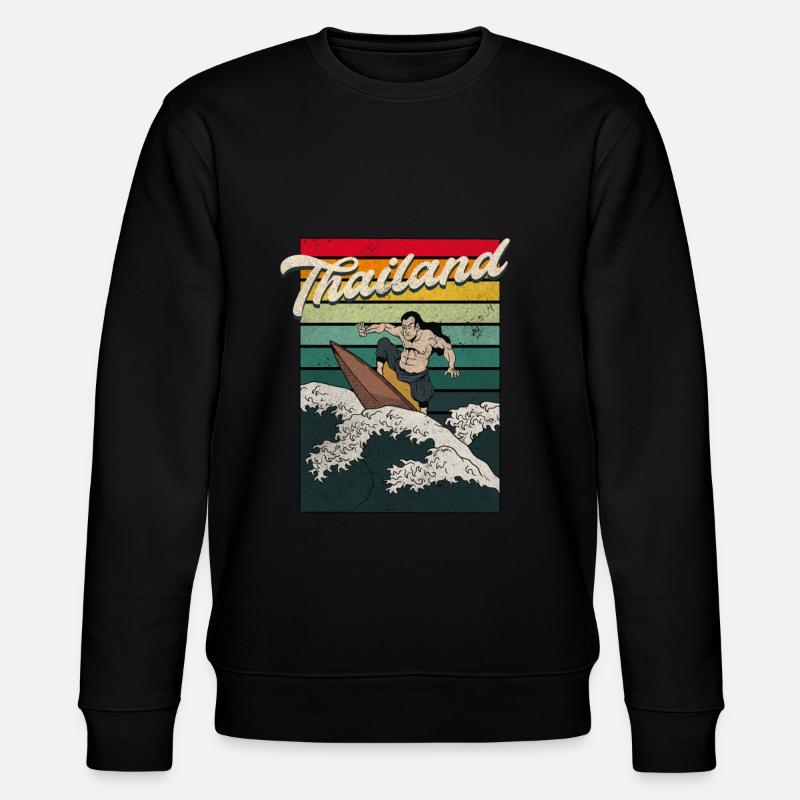 Thailand - Stanley/Stella Unisex Bio-Sweatshirt CHANGER  - Schwarz