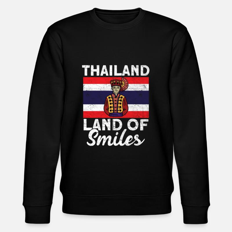 Thailand - Stanley/Stella Unisex Bio-Sweatshirt CHANGER  - Schwarz