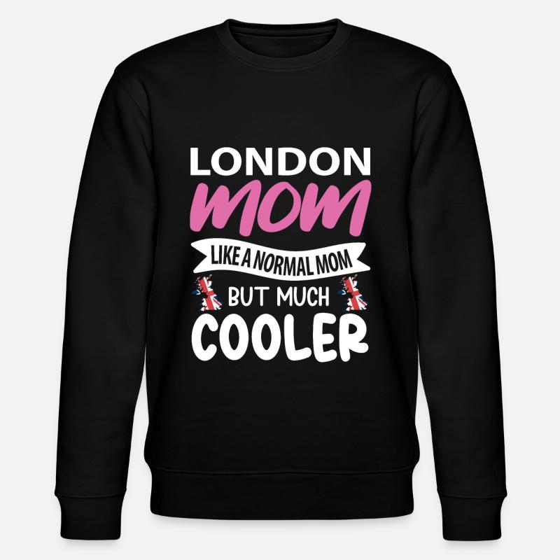 London - Stanley/Stella Unisex Bio-Sweatshirt CHANGER  - Schwarz