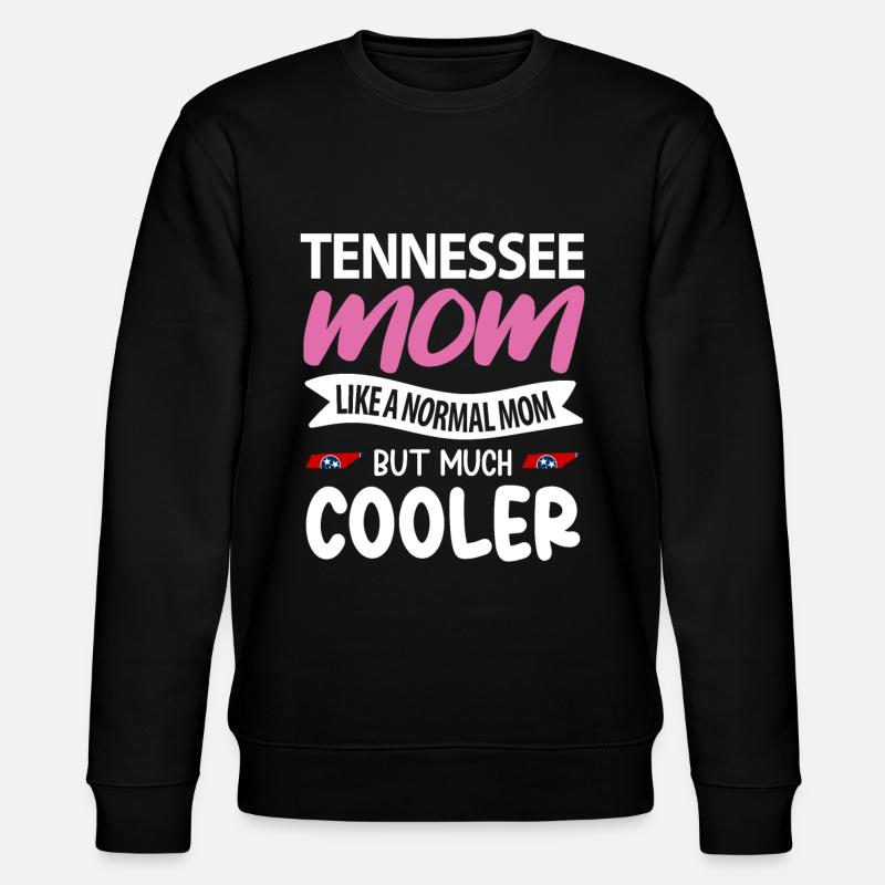 Tennessee mutter geschenk - Stanley/Stella Unisex Bio-Sweatshirt CHANGER - Schwarz
