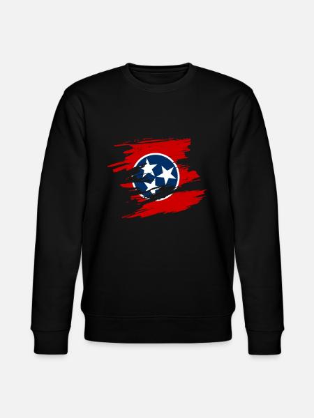 Tennessee proud gift - Stanley/Stella CHANGER Unisex Organic Sweatshirt - black