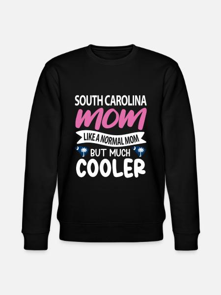South Carolina mama gift - Stanley/Stella CHANGER Unisex Organic Sweatshirt - black