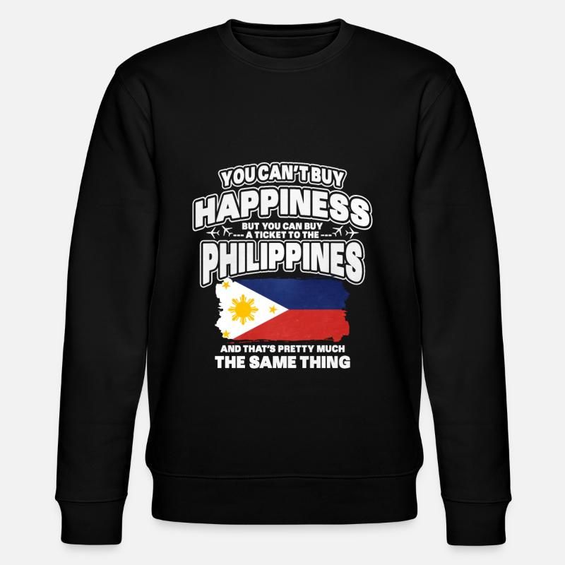 Philippines - Stanley/Stella CHANGER Unisex Organic Sweatshirt - black