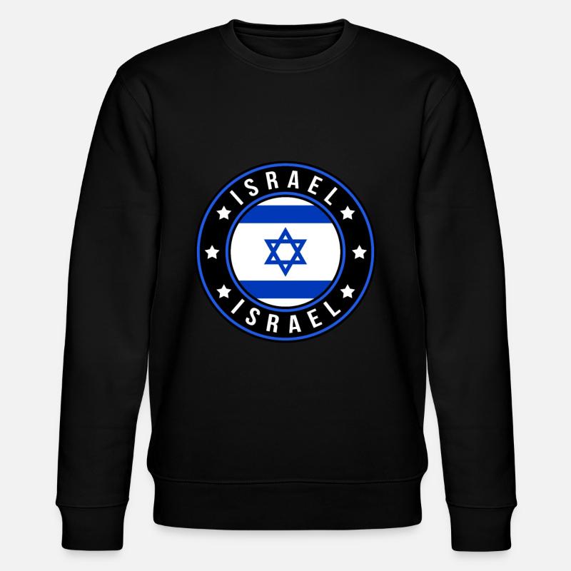 Israel - Stanley/Stella Unisex Bio-Sweatshirt CHANGER  - Schwarz