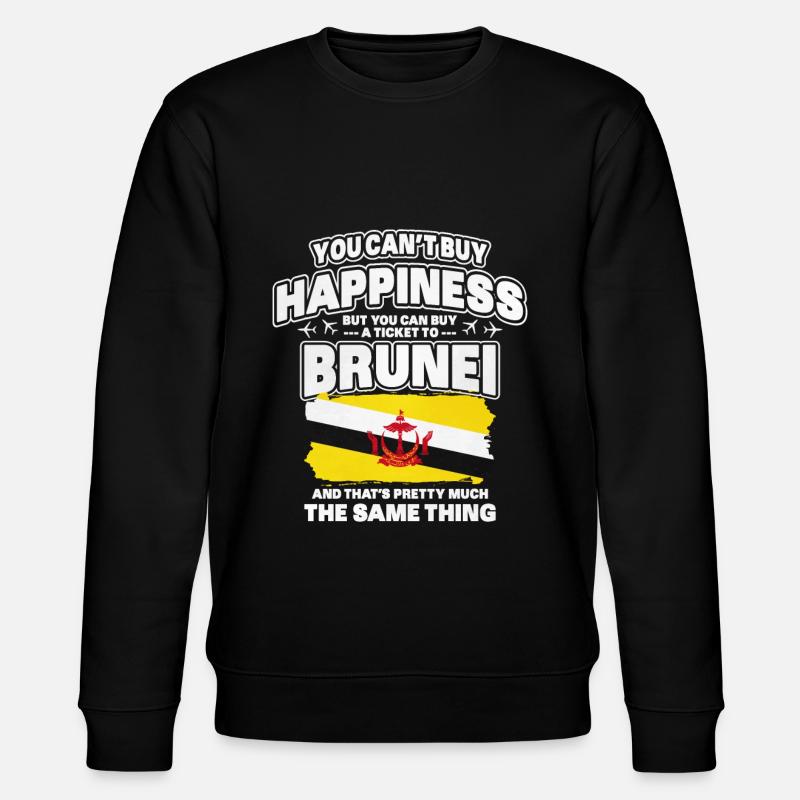Brunei - Stanley/Stella Unisex Bio-Sweatshirt CHANGER  - Schwarz