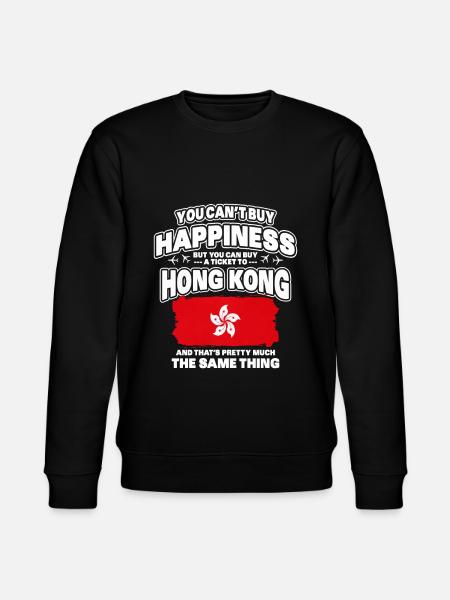 Hongkong - Stanley/Stella Unisex Bio-Sweatshirt CHANGER - Schwarz