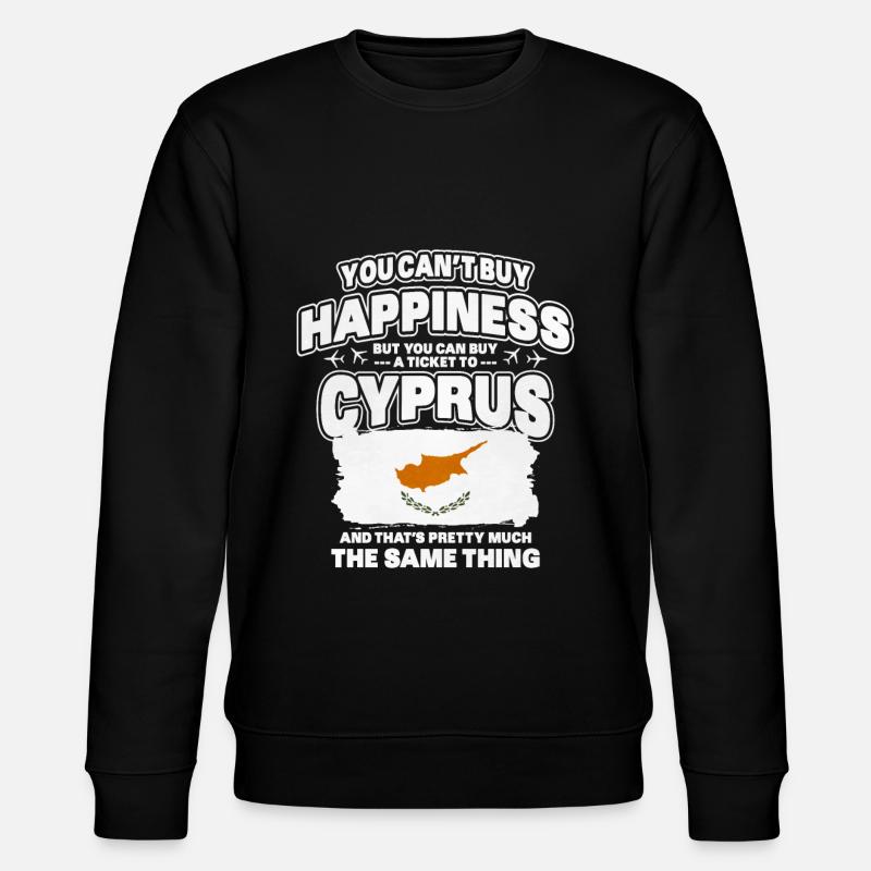 Chypre - Sweat bio CHANGER Stanley/Stella Unisexe - noir