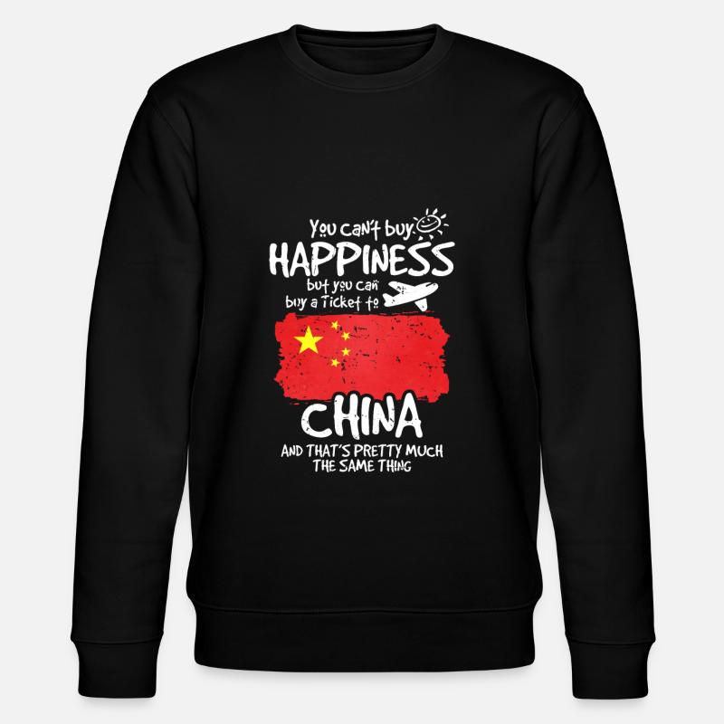 China - Stanley/Stella Unisex Bio-Sweatshirt CHANGER  - Schwarz