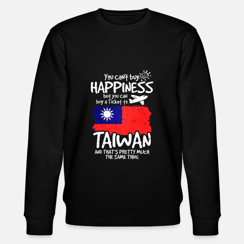 Taiwan - Stanley/Stella CHANGER Unisex Organic Sweatshirt - black