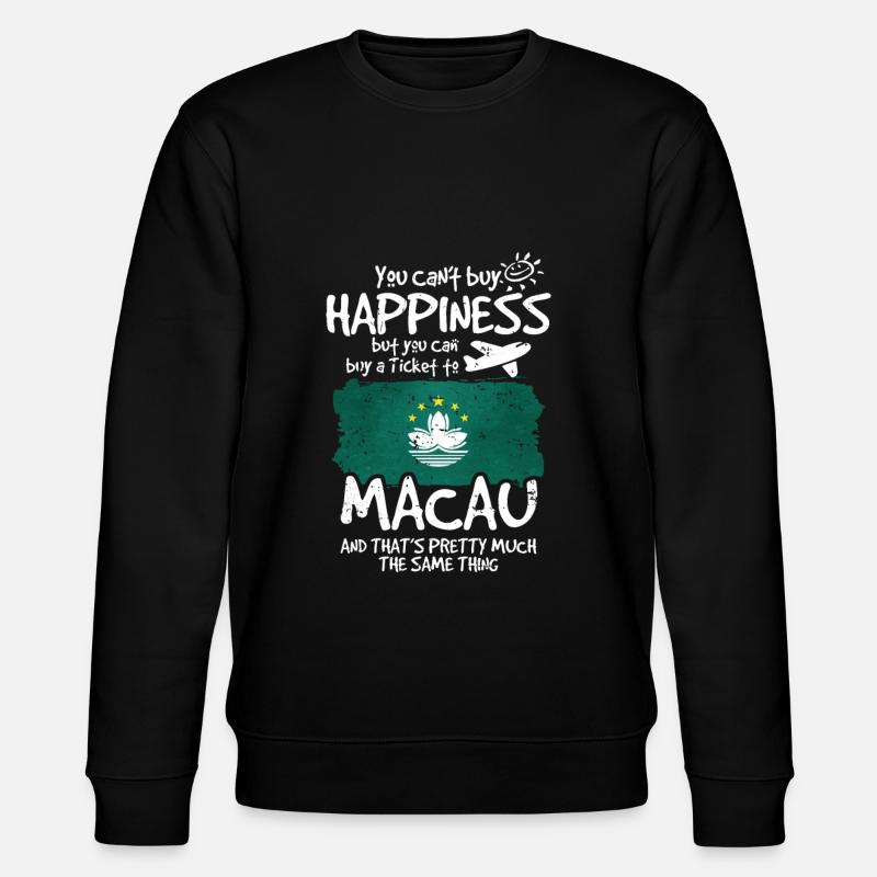 Macau - Stanley/Stella CHANGER Unisex Organic Sweatshirt - black