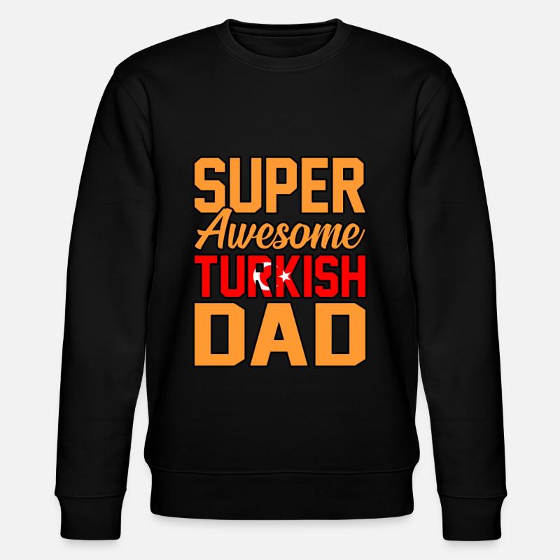Türkei - Stanley/Stella Unisex Bio-Sweatshirt CHANGER  - Schwarz