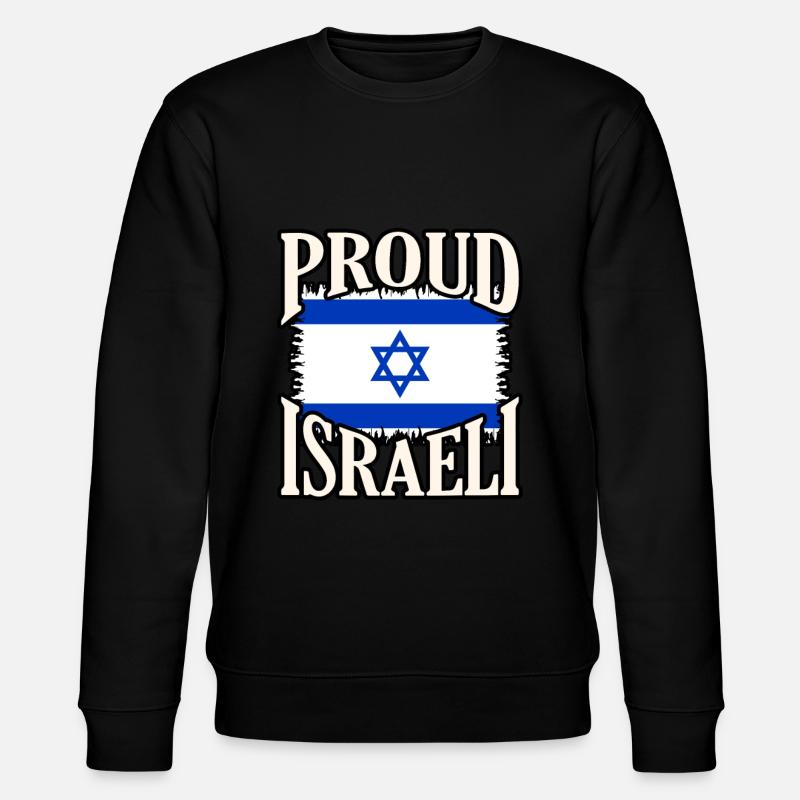 Israel - Stanley/Stella Unisex Bio-Sweatshirt CHANGER  - Schwarz