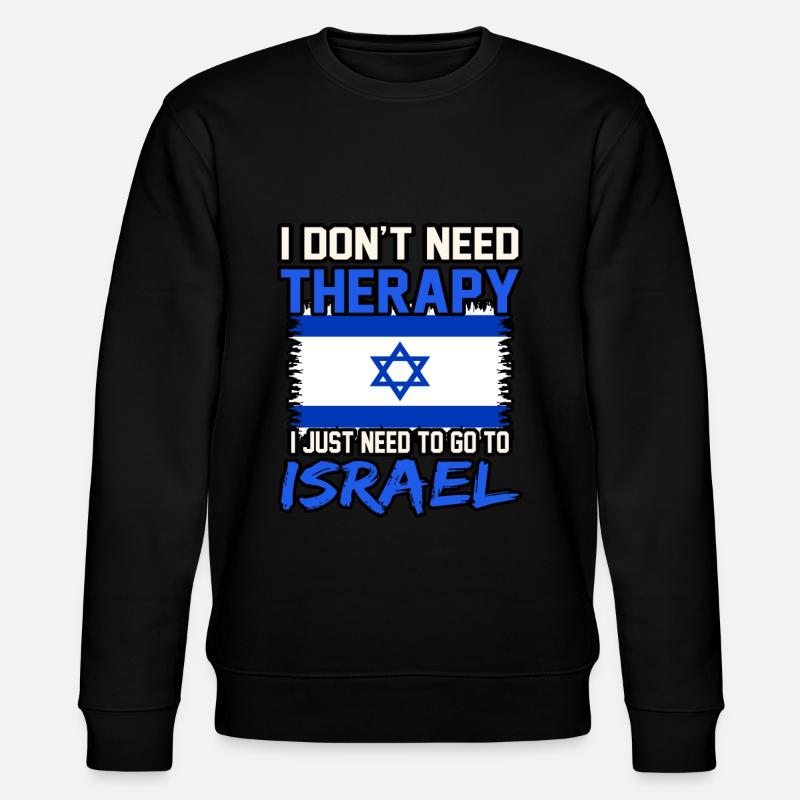 Israel - Stanley/Stella Unisex Bio-Sweatshirt CHANGER  - Schwarz