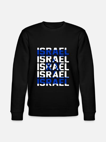 Israel - Stanley/Stella CHANGER Unisex Organic Sweatshirt - black