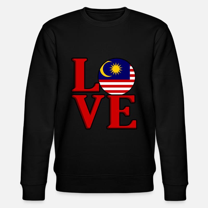Malaysia - Stanley/Stella Unisex Bio-Sweatshirt CHANGER  - Schwarz