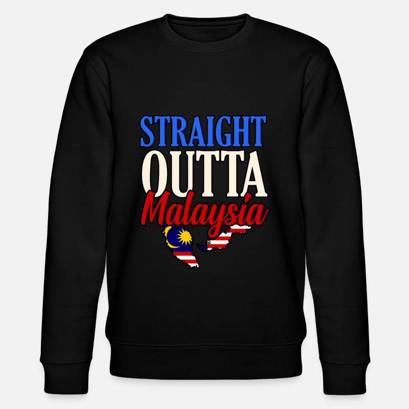 Malaysia - Stanley/Stella Unisex Bio-Sweatshirt CHANGER  - Schwarz