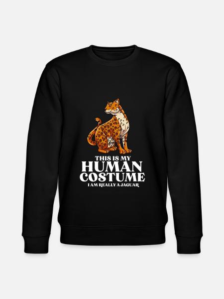 Jaguar Geschenkidee - Stanley/Stella Unisex Bio-Sweatshirt CHANGER - Schwarz