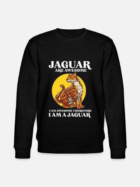 Jaguar Geschenkidee - Stanley/Stella Unisex Bio-Sweatshirt CHANGER - Schwarz