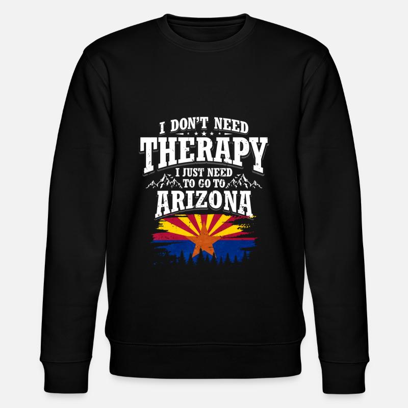 Arizona - Stanley/Stella Unisex Bio-Sweatshirt CHANGER - Schwarz